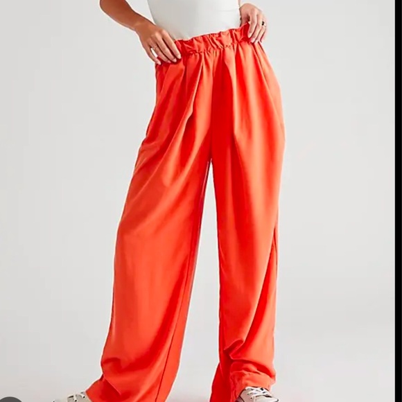 Free People Nothin To Say Pleated Trouser - Picture 6 of 6